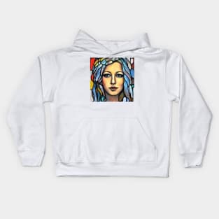 Digital painting with Blake Kids Hoodie